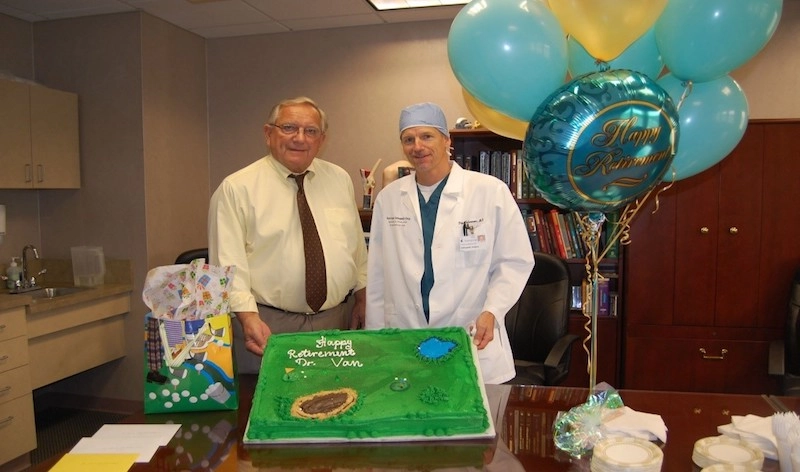 DR. DAVID O. VAN EENENAAM RETIRED FROM NCOG AFTER 43 YEARS