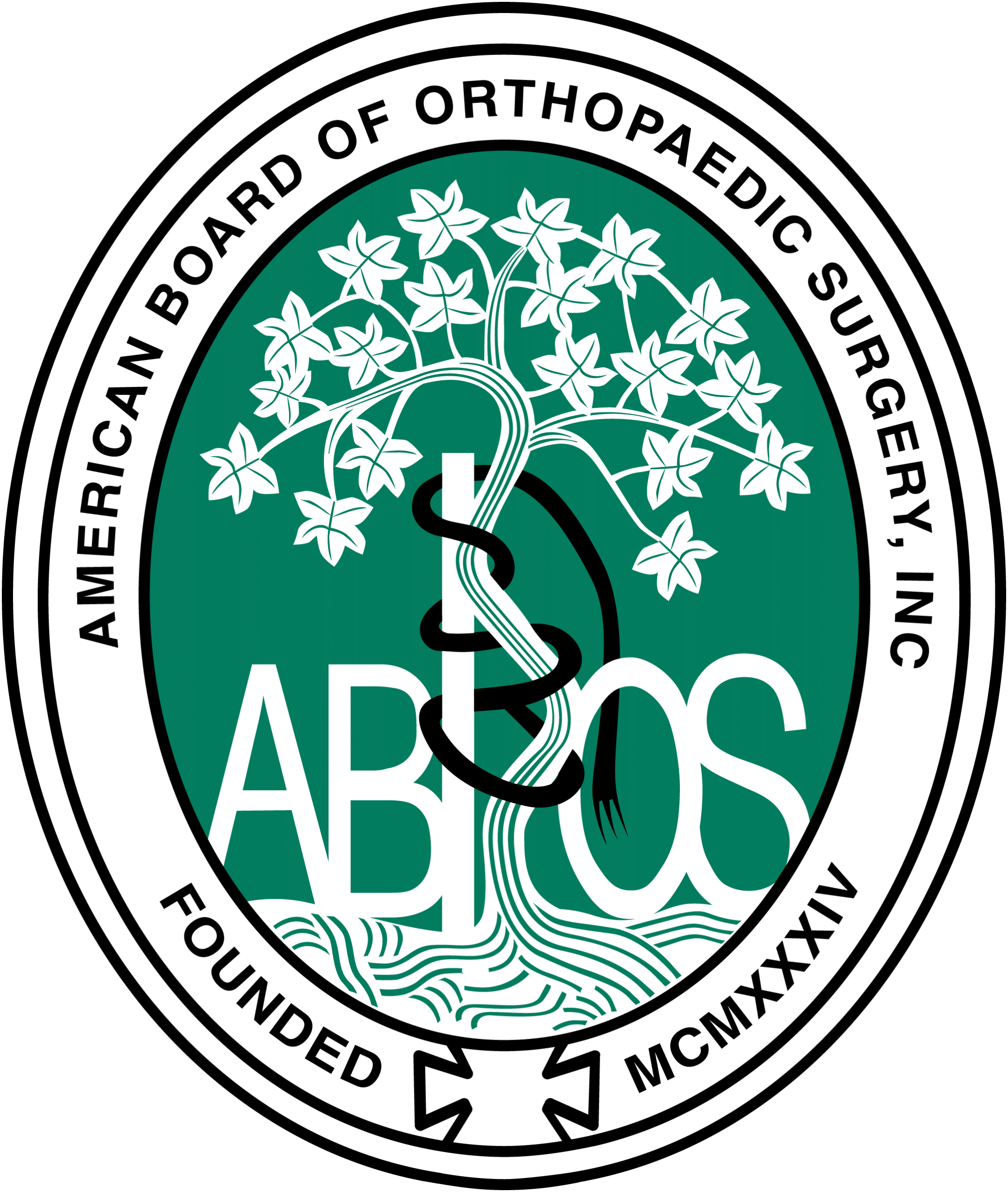 Orthopaedic Surgery Board Certified Logo